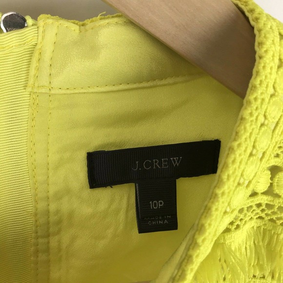 J Crew 10P Petite Sleeveless Fringe Sheath Dress - Picture 4 of 6